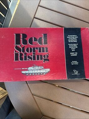 Red Storm Rising Board Game 1989